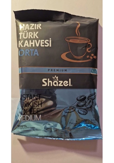 Shazel -orta- Hazır Türk Kahvesi 100 Gr - 0868 Türk Kahvesi