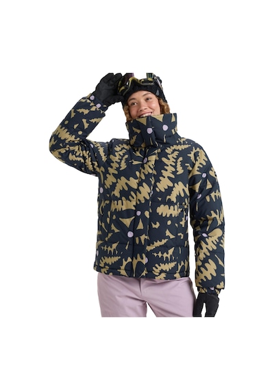 Roxy Roxy Snow Winter Rebel Jk Kadın Snowboard Ceketi Tmg1 Çok Renkli