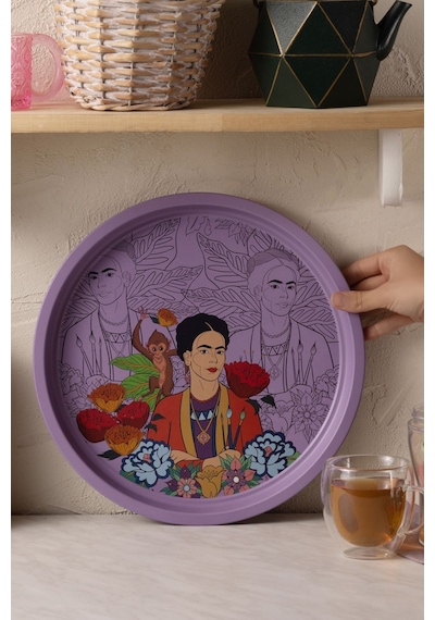 Karaca  Frida Metal Yuvarlak Tepsi 35 Cm