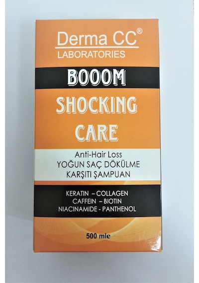 Derma CC Laboratories Booom Yoğun Saç Dökülme Karşıtı Şampuan 500 ML
