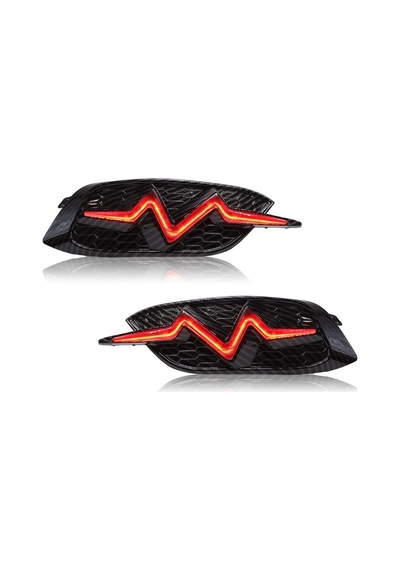 Autogp Honda Civic Fc5 Arka Sis Lambası Ledli Ritim Dizayn Kırmızı 2017 / 2021