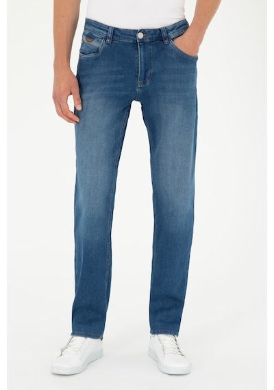 U.s. Polo Assn. Erkek Mavi Pantolon Jean 50280822-dn0022 Mıd Blue