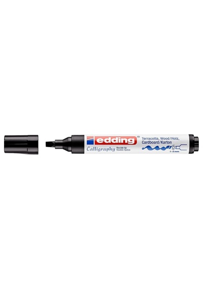 Supertrend 1455 Esnek Uçlu Kaligrafi Kalemi 5.0 Mm. Siyah