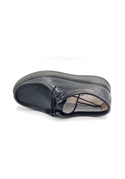 Prego Gnd Poli Hafif Taban Bağcıklı Günlük Kadın Ayakkabı Black Black