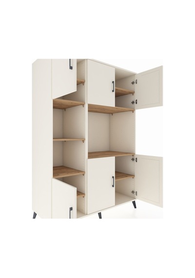 Kronos Dolap 9 Raflı 6 Kapaklı 132x59x195 Aytaşı-aytaşı/çam Aytaşı Kronos Dolap 9 Raflı 6 Kapaklı 132x59x195 Aytaşı-aytaşı/çam Aytaşı