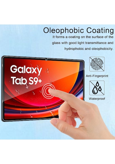 Samsung Uyumlu Galaxy Tab S9 + Plus Tablet Ekran Koruyucu Nano Sm-x810