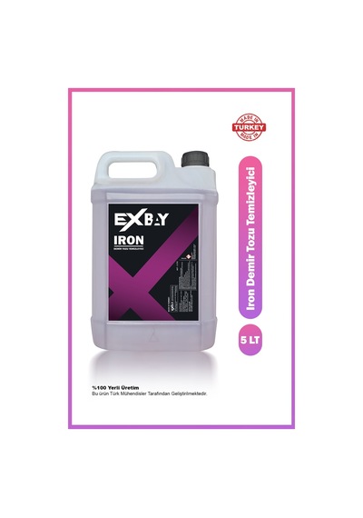 Exbay Iron Demir Tozu Temizleyicisi 5 Lt