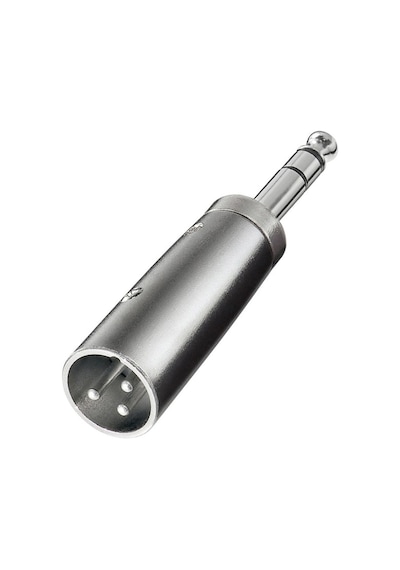 3-Pin Xlr Erkek To 6.35Mm Stereo Erkek Ses Kablosu Mikrofon Adapt
