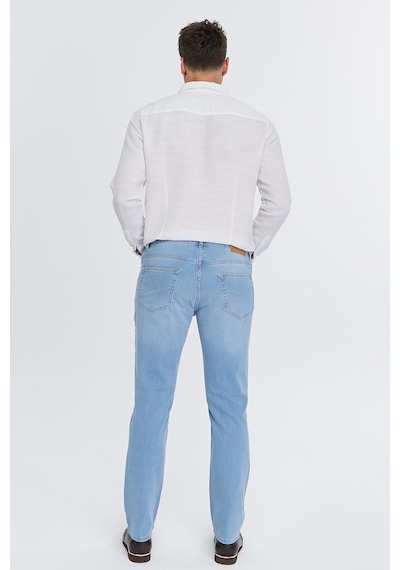 Regular Fit Jean Martin Yüksek Bel Standart Kesim Esnek Kot Pantolon C336 001