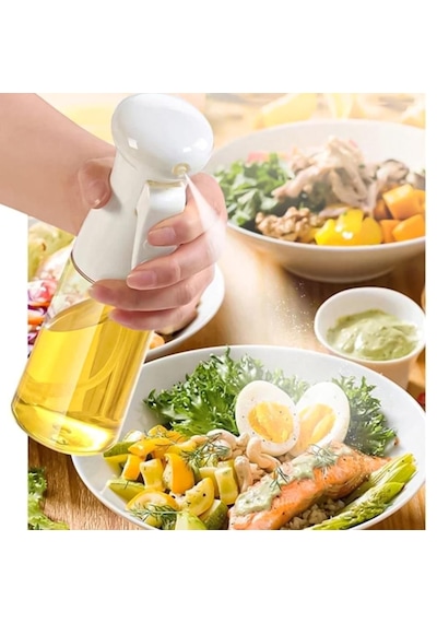 Cam Yağ Spreyi Dekoratif Püskürtücü Cam Sprey Şişe 200 Ml 001
