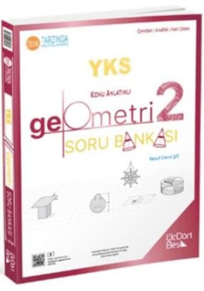 2026 Üç Dört Beş Yayınları Yks Geometri 2 Konu Anlatımlı Soru Bankası