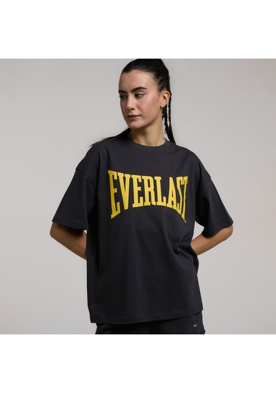 Everlast Ever Classics Wmn Oversize Gri Kadın T-shirt Tw0027 Gri