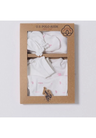 U.S. Polo Assn. U.s Polo 5'li Hastane Çıkış Seti Usb2358 Beyaz Beyaz