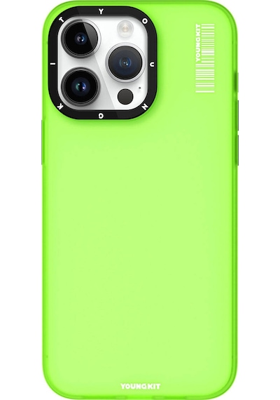 Apple Uyumlu iPhone 15 Pro Kılıf Buzlu Mat Tasarım Youngkit Hidden Sand Serisi Kapak