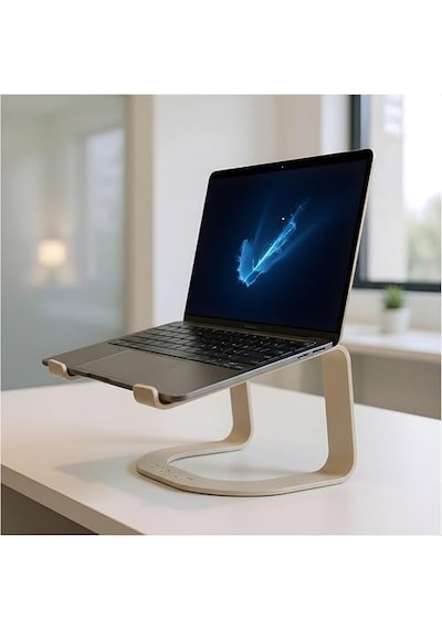 Prexua Lifter Ergonomik Metal Notebook & Laptop Standı Gold