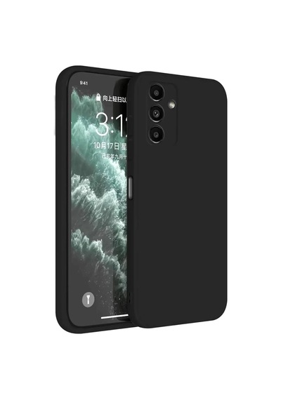 Newface Samsung Galaxy Uyumlu  S23 Fe Kılıf First Silikon - Siyah