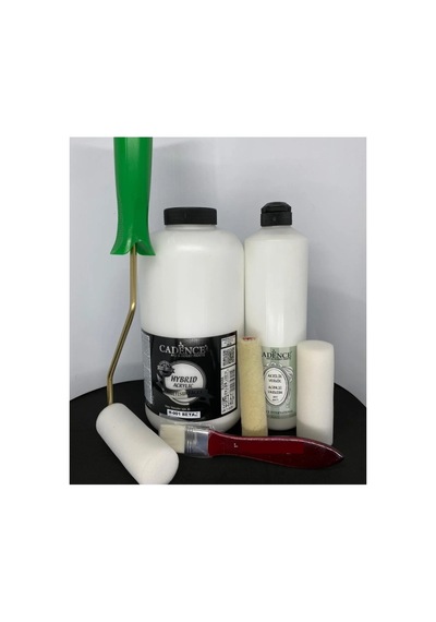 Cadence 2 Lt 001 500 Ml Mat Vernik Set Beyaz 001 Beyaz 001