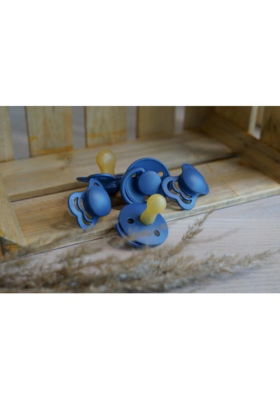 Bibs Colour Kauçuk Emzik - Steel Blue