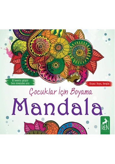 Çocuklar İçin Boyama - Mandala - Zmff-623713