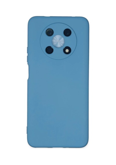 Huawei Nova Y90 Uyumlu Kılıf Nano İçi Kadife Silikon - Mavi