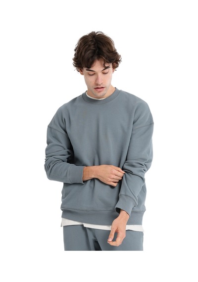 Sportive Ault Oversize Erkek Gri Günlük Stil Sweatshirt 25ke1009-grı 1776151 Gri