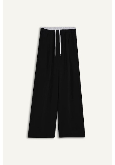 Defacto Baggy Fıt Normal Bel Akışkan Kumaş Pantolon G2870AX25AU