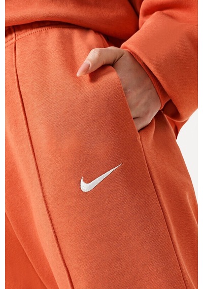 Nike Sportswear Loose Fit Pant Bol Ve Uzun Kesim Turuncu Eşofman Altı