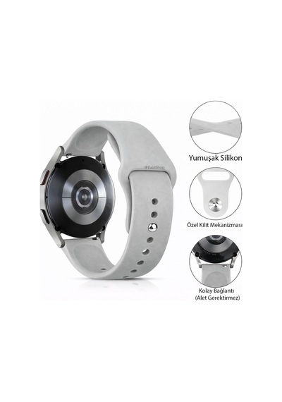 Huawei Watch Gt3 42mm / Gt2 42mm Uyumlu Yumuşak Soft Yüksek Kalite Spor Silikon Kordon