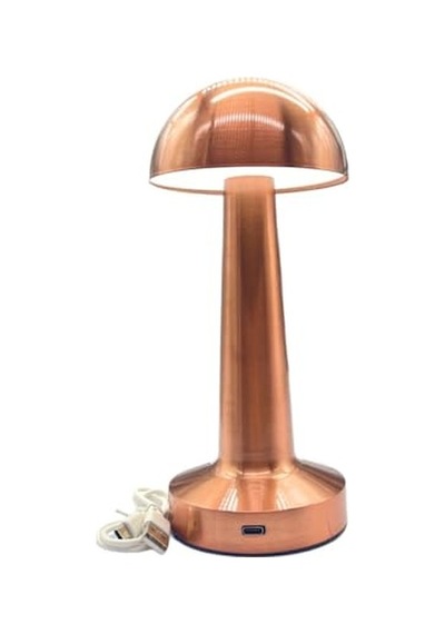 Şarj Edilebilir Taşınabilir Masa Lambası - Dokunmatik Aç/kapa Ve Parlaklık Ayarı, 3 Renk Seçeneği Rose Gold, C Diğer