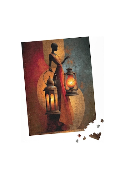 1000 Parça Puzzle Kadim Işığın Koruyucusu Standart