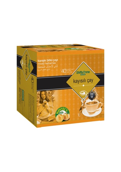 Shiffa Home Slim Kayısılı Çay 40 Adet 8'li Paket