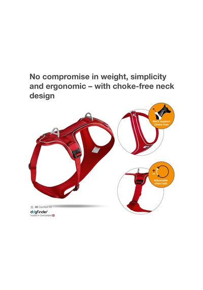Belka Comfort Harness Red L