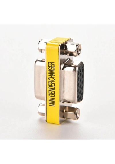 Hd15 Vga-vga Dişi-dişi F2f 15 Pin Adaptör