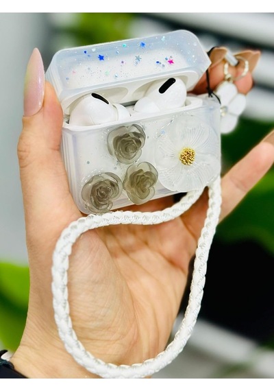 Airpods Pro - Airpods 2. Nesil Pro İle Uyumlu Oyuncak Tasarımlı Kalın Silikon Koruyucu Kılıf - Incilimenekşe