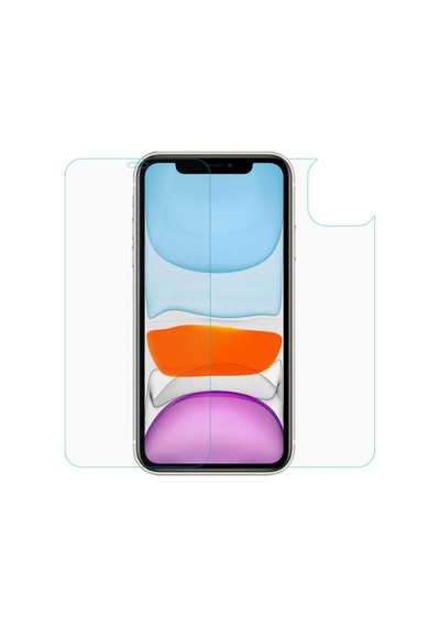 Apple iPhone Uyumlu 11 6.1'' Ön + Arka Nano Cam Ekran Koruyucu