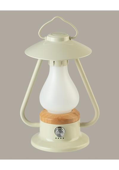Nela Dokunmatik Abajur - Ekru - 19 Cm Ekru