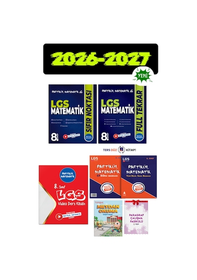 Partikül Matematik 8. Sınıf Partikül Matematik Seti Full Set Partikül Matematik