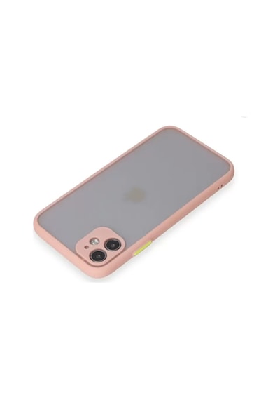 Newface Apple İphone 11 Kılıf Montreal Silikon Kapak - Pembe