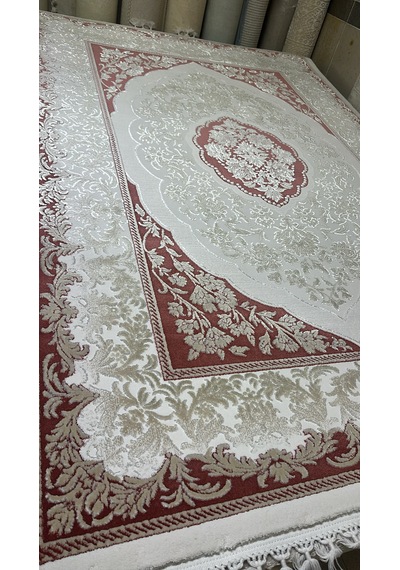 Dilek Halı İmage 4731d Bordo Krem Salon Halısı 160 X 230 Bej - Krem - Bordo