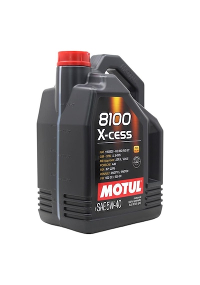Motul 8100 X-Cess 5W-40 Motor Yağı 2 x 5 L