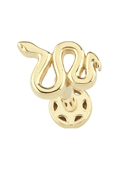 Altın Yılan Model Tragus Piercing As117pc Altınsepeti