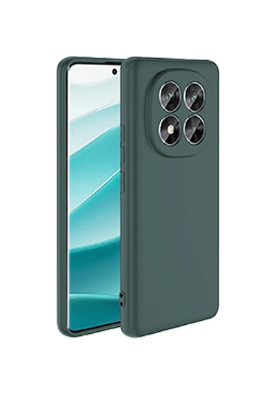 Newface - 292 - Xiaomi Redmi Note 14 Pro 5g Kılıf Nano İçi Kadife Silikon - - Csmo-tex - Koyu Yeşil