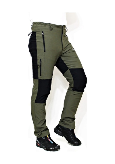 Mudwill Likralı Erkek Trekking Pantolon Hiker300 Haki Yeşil