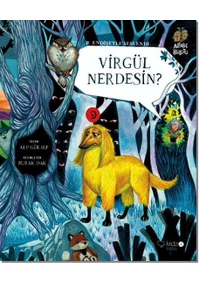 R Endişeyle Seslendi - Virgül Nerdesin? - Alp Gökalp - Redhouse Kidz Yayınları