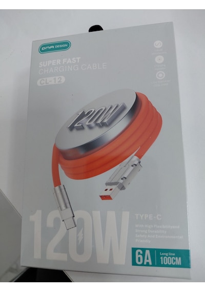 Dma Design Süper Hızlı Şarj Kablosu 120w 0