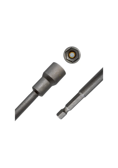Leo 00706 Ekstra Uzun Manyetik Bits Lokma Somun Adaptörü 13x150 Mm
