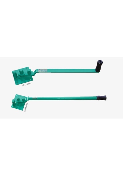 Yakar 10-12 Mm Makaralı Etriye Kolu Beyaz - Krom