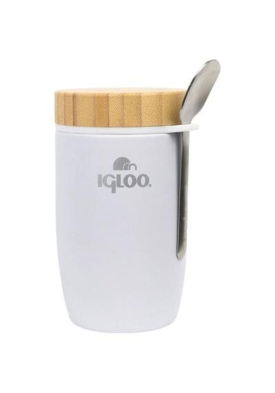 Çelik Yemek Termos - Igloo - Bamboo - 500 Ml - Beyaz - 205789 Çok Renkli