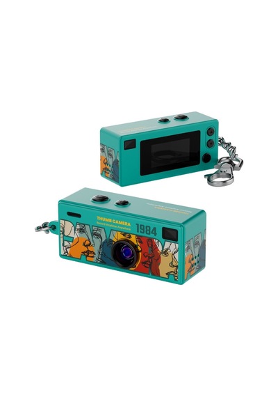 G6 Thumb Camera Mini Kamera 1080p Hd Video Kayıtlı Retro Tasarım Taşınabilir Mini Dijital Kamera Turkuaz - 913408292