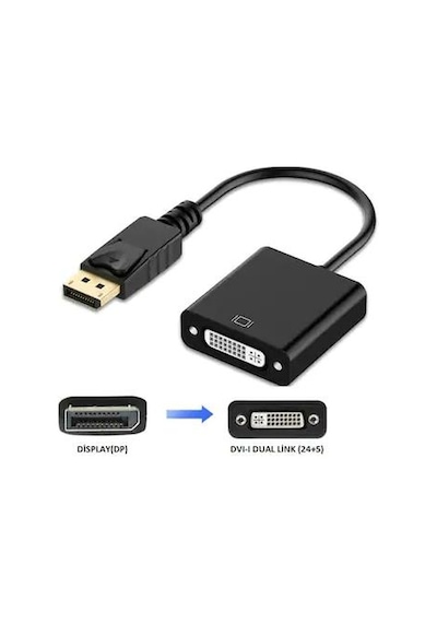 Display Port To Dvi Display Port Çevirici Displayport Dvi Çeviric